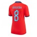 England Jordan Henderson #8 Replika Borta matchkläder Dam VM 2022 Korta ärmar